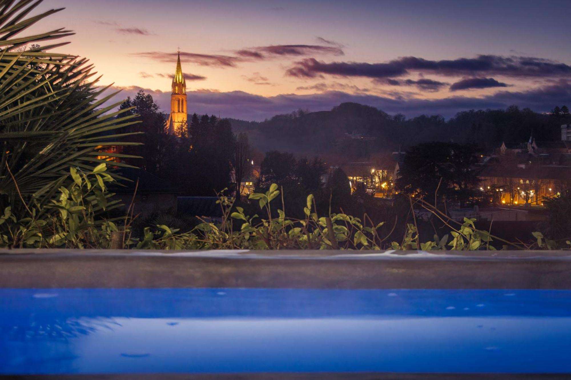Belfry & Spa By Ligne St Barth Лурд Екстер'єр фото View of the hotel